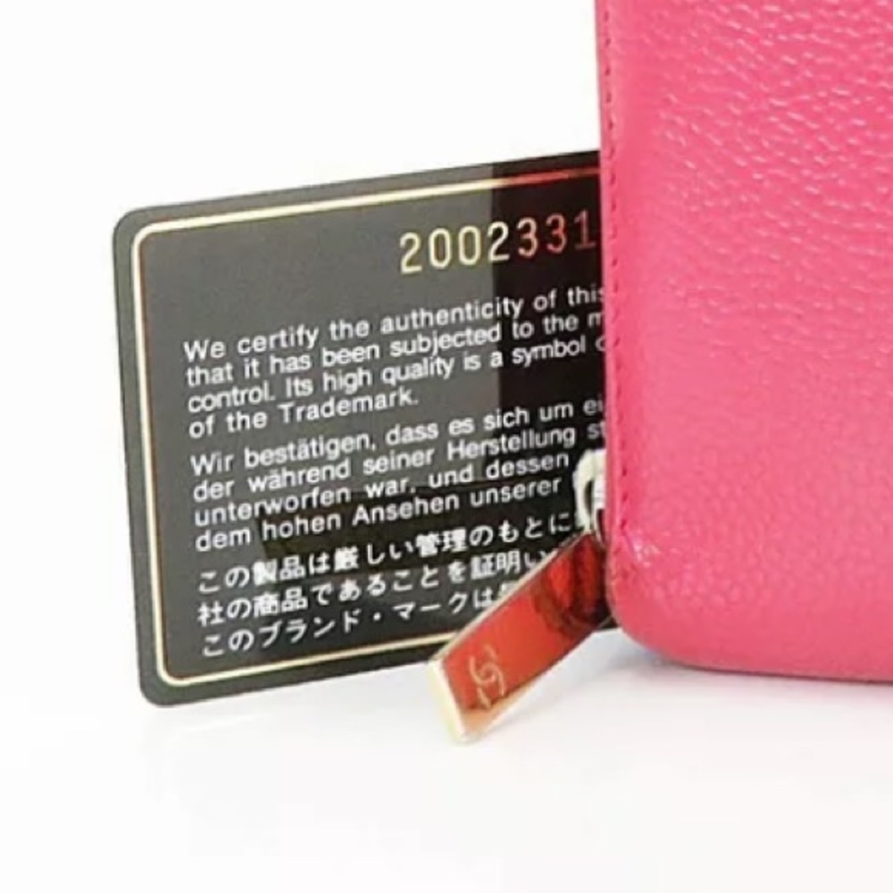 ๐ CAVIAR ๐ zippy chanel wallet - Picture 3 of 16
